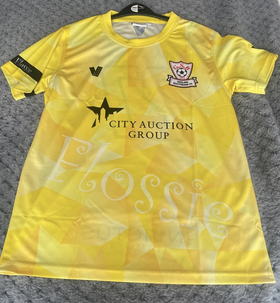 No. 27 Gedling Southbank Dynamo's football shirt